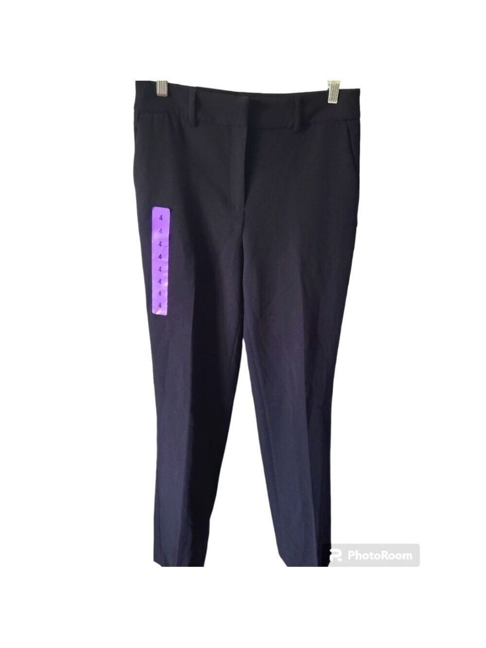 HILARY RADLEY Black Dress Pants Size 4 NWT